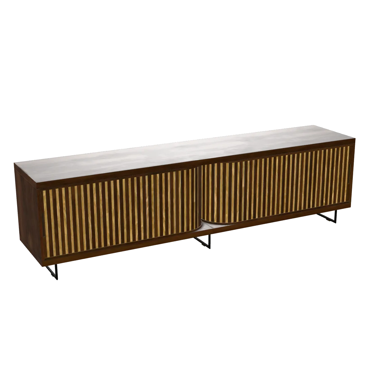 A modern wooden cabinet from the collection